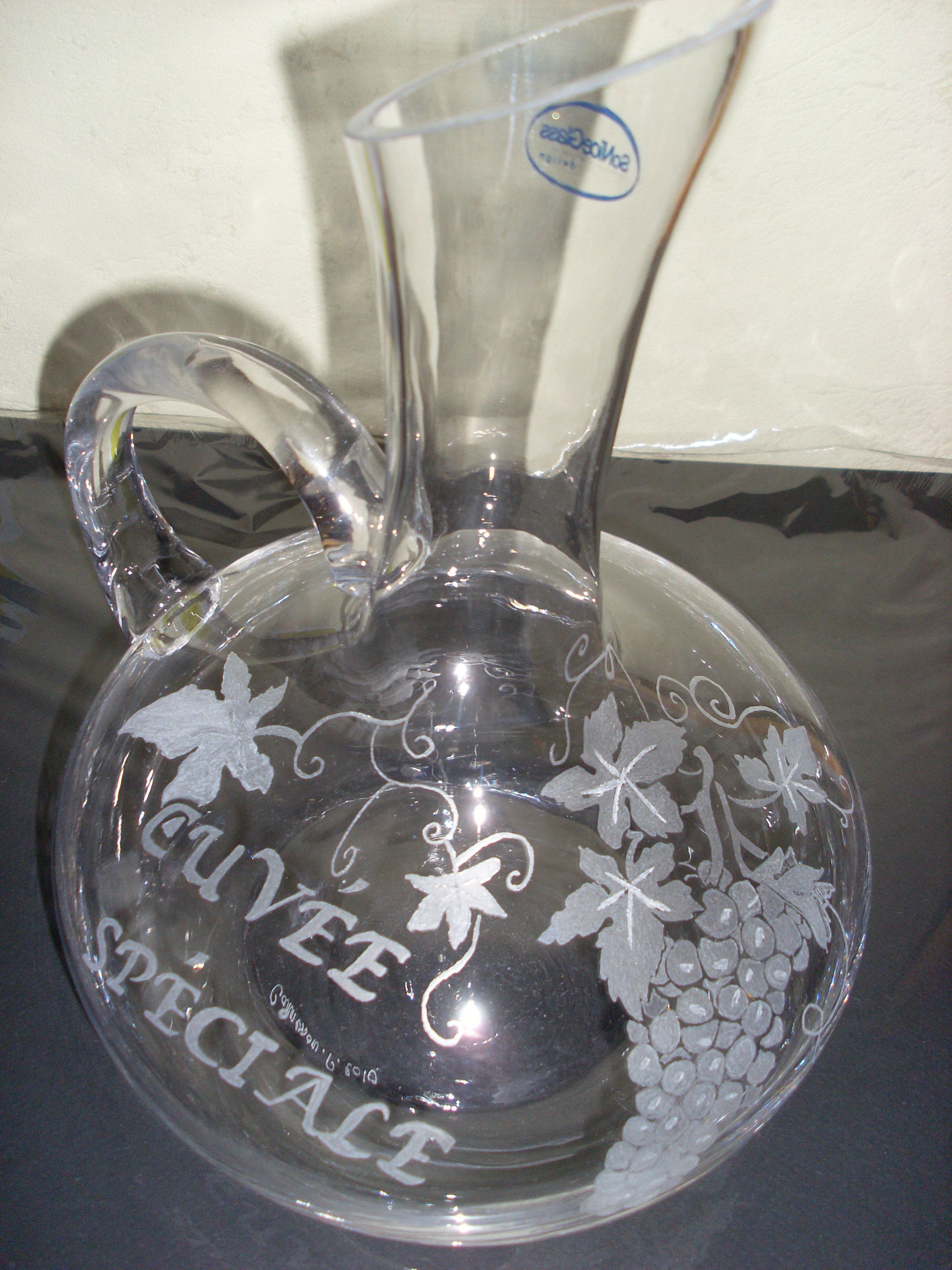 Gravure Sur Verre Johnny Hallyday – Artisanale, Noire, 20x15cm, Pièce Unique